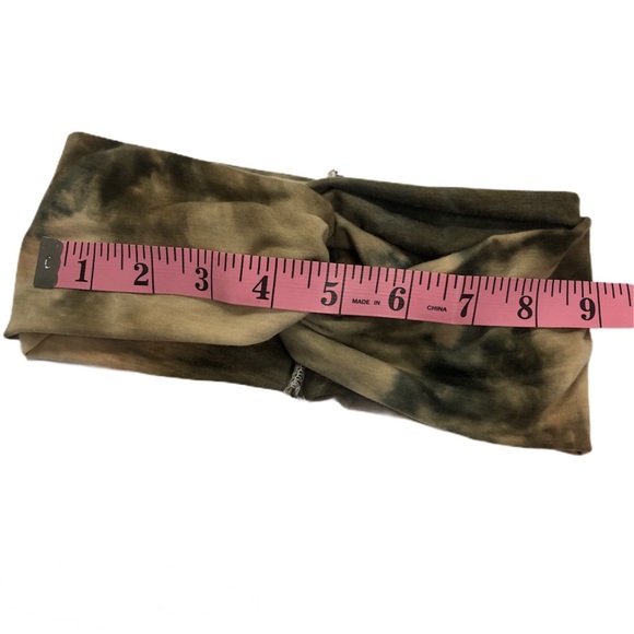 Tie Dye Headband Turban Twist Knot Wide Headwrap - Picture 5 of 6